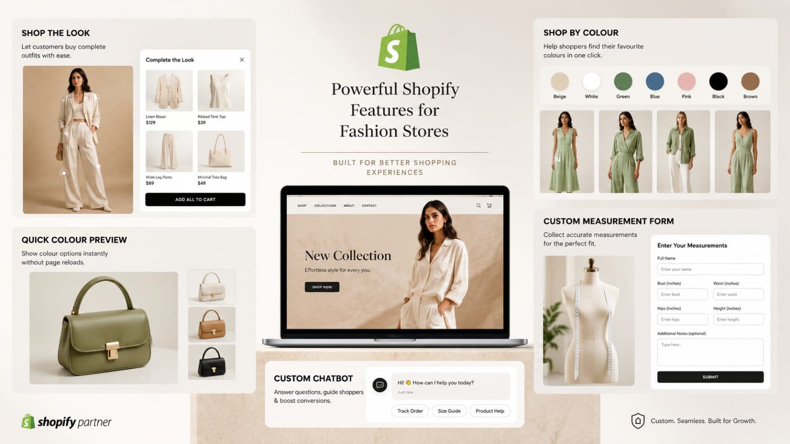 Custom Shopify features for fashion brands built by Shopify expert India