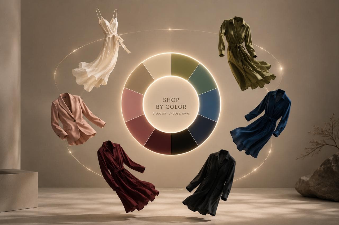 Shop by Color custom Shopify feature